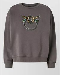 Pinko - Embellished Sweatshirt - Lyst