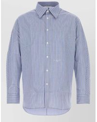 Givenchy - Poplin Shirt Long Sleeves Striped Pattern - Lyst