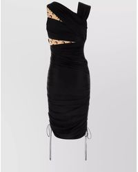 Marine Serre - Stretch Nylon Midi Dress - Lyst