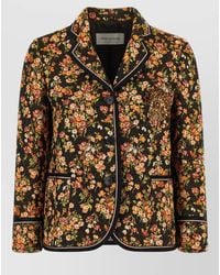 Dries Van Noten - Floral-Jacquard Single-Breasted Blazer - Lyst