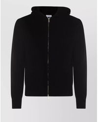 Lardini - Crewneck Hooded Sweater Side Pockets - Lyst