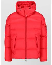 Moncler - Down Quilted Detachable Hood Puffer Jacket - Lyst