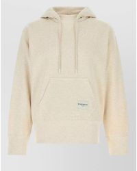 Givenchy - Hooded Sweatshirt Silk Nylon Blend Design - Lyst
