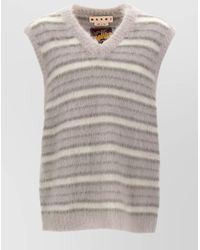 Marni - Mohair Sleeveless Sweater Vest - Lyst