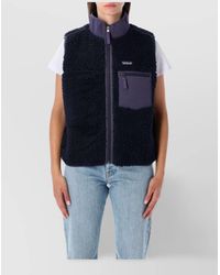 Patagonia - Retro Fleece Vest High Collar - Lyst