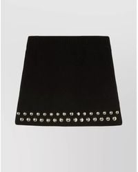 Alanui - Wool Mini Skirt - Lyst