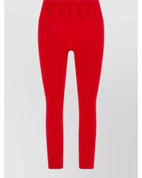 Perfect Moment - Cashmere-Blend Ribbed High-Rise Leggings - Lyst