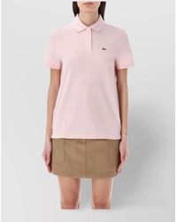 Lacoste - Cotton Short-Sleeve Polo Shirt - Lyst