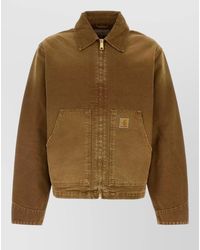 Carhartt - Denim Single Breasted Jacket - Lyst