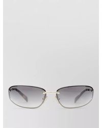 Miu Miu - Metal Frame Sunglasses Gradient Lenses Design - Lyst