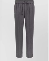Brioni - Wool Straight-Leg Trousers - Lyst