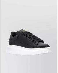 McQueen - Leather Oversized Low-Top Sneakers - Lyst