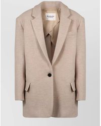 Isabel Marant - Wool Single-Breasted Blazer - Lyst