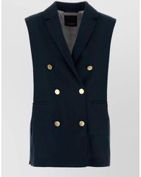 Max Mara - Linen Sleeveless Suit Jacket - Lyst