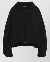 Dries Van Noten - Hannett Tris Cropped Hoodie Cotton Jersey - Lyst