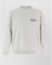 Gramicci - Freedom Logo Sweatshirt Ribbed Cuffs Hem - Lyst