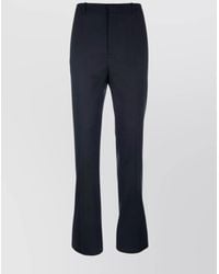 Bottega Veneta - Wool Straight-Leg Trousers - Lyst