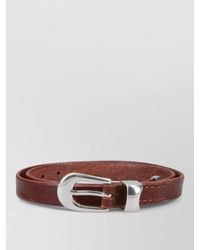 Our Legacy - Adjustable Leather Belts Smooth Finish Design - Lyst