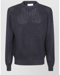 Filippo De Laurentis - Virgin Wool Crew Neck Jumper - Lyst