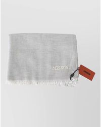 Missoni - Wool Knit Neck Wrap Scarf - Lyst