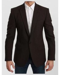 Dolce & Gabbana - Slim Fit Single Breasted Martini Blazer - Lyst