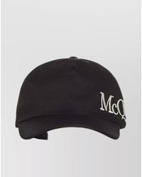 McQueen - Cotton Logo-Embroidered Baseball Cap - Lyst