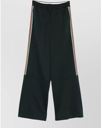 Gucci - Wide Leg Pants Side Pockets Stripe - Lyst