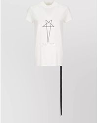 Rick Owens - Graphic Print Short-Sleeve T-Shirt - Lyst