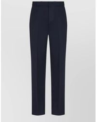 Emporio Armani - Tailored Pants Pleated Front Belt Loops - Lyst