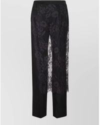 Zimmermann - Wool Wide-Leg Trousers - Lyst