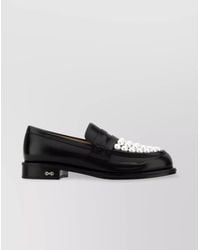 Mach & Mach - Leather Sirene Loafers - Lyst