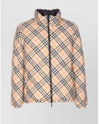 Burberry - Reversible Check Down Jacket - Lyst