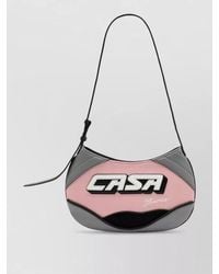 CASABLANCA - Slim Biker Shoulder Bag Adjustable Strap - Lyst