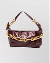 Balmain - Sync Medium Leather Shoulder Bag - Lyst