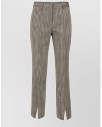 Paul Smith - Tailored Pants Button Detail Belt Loops Pockets - Lyst