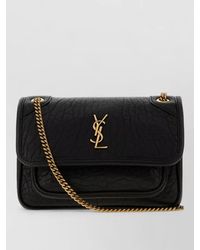 Saint Laurent - Niki Mini Leather Clutch Bag - Lyst
