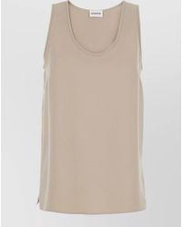 P.A.R.O.S.H. - Silk Tank Top - Lyst