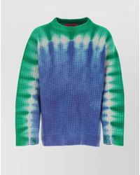 The Elder Statesman - Ribbed Cashmere Crew-Neck Sweater - Lyst
