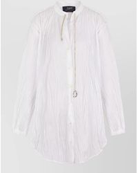 The Seafarer - Liona Shirt Chain Detail Long Sleeves - Lyst