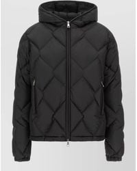 Moncler - Down Quilted Cropped Hooded Puffer Jacket - Lyst