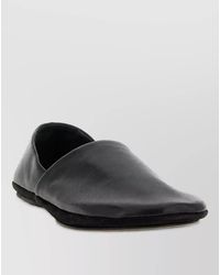 Lemaire - Leather Slipper Loafers - Lyst