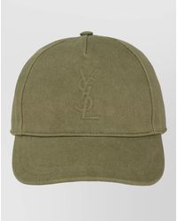 Saint Laurent - Cassandre Cap Curved Brim Six Panel - Lyst