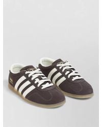 adidas - Suede Leather Low-Top Sneakers - Lyst