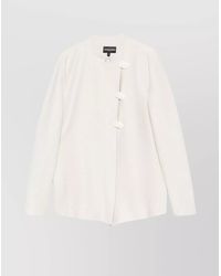 Emporio Armani - Guro Collar Jacket - Lyst