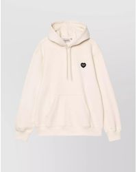 Carhartt - Crewneck Sweater With Front Pocket And Hood - Lyst