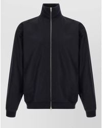 Jil Sander - Wool Knit Jacket High Collar Design - Lyst
