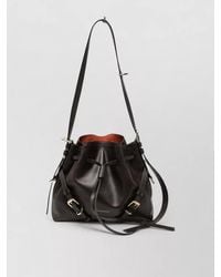 Givenchy - Voyou Small Leather Bucket Shoulder Bag - Lyst