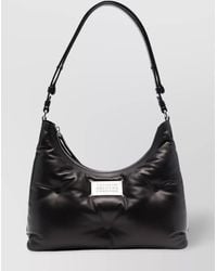 Maison Margiela - Glam Slam Small Leather Quilted Hobo Shoulder Bag - Lyst