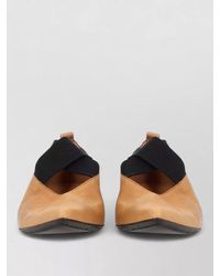 Uma Wang - Pointed Toe Flat Ballerina Shoes Pull Tab - Lyst