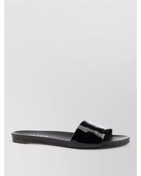 Prada - Slide Sandals Flat Sole Open Toe - Lyst